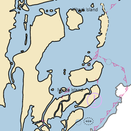 Map and Nautical Charts of Cape Charles Harbor, VA