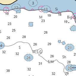 Map and Nautical Charts of Captiva Island, Pine Island Sound, FL